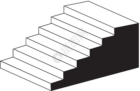 Isoect 对象楼梯 - 建筑 3d 物体计分仪视图图片