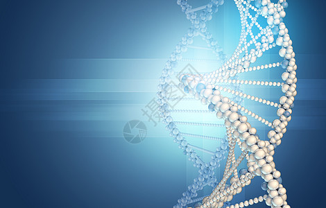 DNA模型螺旋白色坡度背景图片