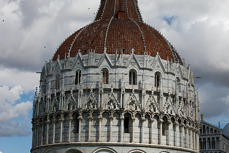 Pisa  圣约翰在米拉科利广场的浸礼会历史性奇迹纪念碑广场历史正方形大理石艺术游客坎波图片