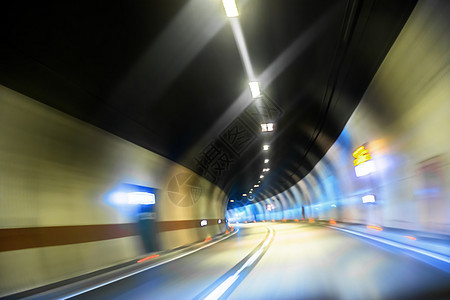动议摘要照片痕迹城市汽车隧道曲线蓝色驾驶交通技术旅行图片
