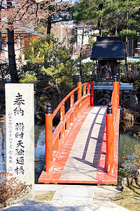 旧日本庙桥图片