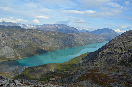 挪威山美人Gjendebu图片