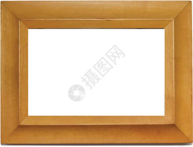 旧木木板黄色长方形阴影边界空白照片画廊插图矩形白色图片