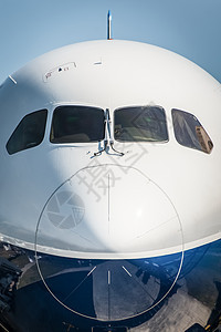 客用喷气式客机航空学座舱旅客喷射机锥体驾驶舱鼻子旅行飞机航空图片