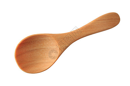 Wooden 勺子白背景孤立工具粮食厨具搅拌器配饰钢包白色宏观工作室木头图片