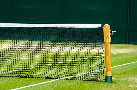 草草坪网球法院白色草皮线条绿色法庭游戏俱乐部比赛球拍活动图片