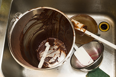 巧克力工厂品尝有品味的高清图片