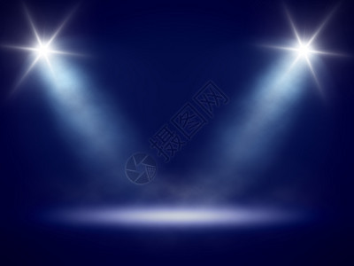 舞台灯光背景聚光灯音乐会剧院蓝色派对插图照明俱乐部场景岩石图片