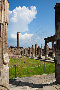 庞贝纪念碑大教堂建筑考古学柱子历史性建筑学正方形城市论坛图片