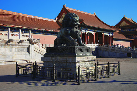 中国北京紫禁城寺庙 中国北京皇帝文化首都建筑学城市地标世界旅行旅游建筑图片