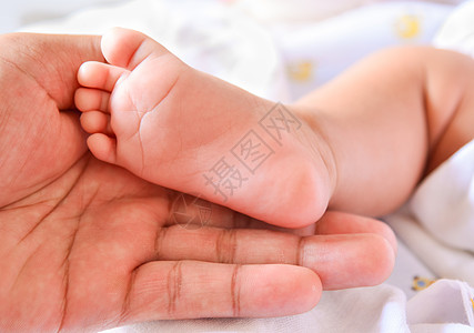 婴儿脚压痛赤脚新生活长子身体父亲人体两个人母亲父母图片