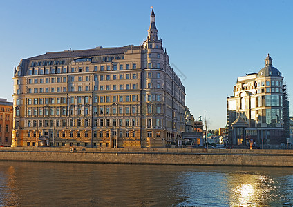 Balchug街和莫斯科河反流图片