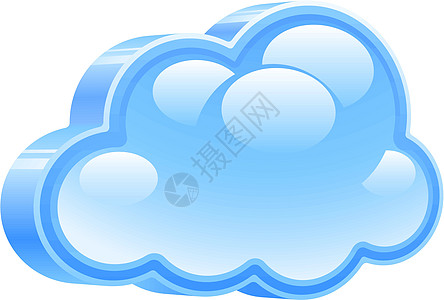 矢量云绘图形状互联网云计算绘画数字功能技术全球图标图片