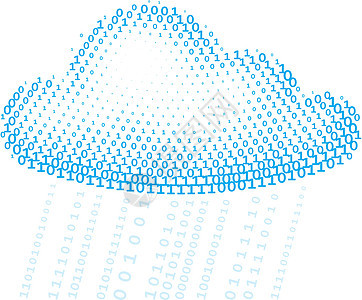 云计算数字技术互联网全球通讯编码艺术信息图案数据图片
