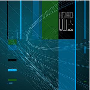 摘要线矢量说明 清晰的eps 8矢量网络界面运动电路科学墙纸技术中风芯片数据图片