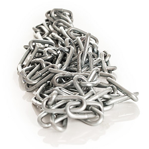 银金属链 背景在背面枷锁白色合金金属工业工具安全力量灰色图片