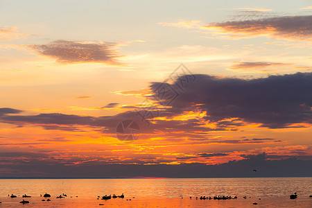 海上日落的游轮帆船木头船尾码头天空大篷车巡航海军衬垫水手海洋图片