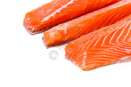 生鲑鱼的切片鱼片美食饮食红色烹饪条纹产品寿司食物桌子图片