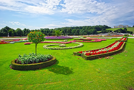 松布伦花园旅游纪念碑旅行吸引力历史性游客城堡世界天空首都图片