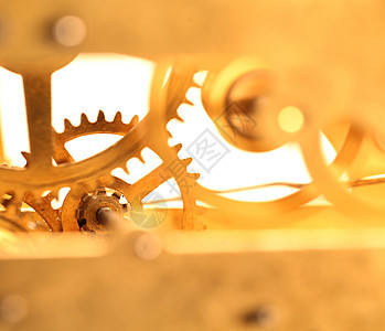 时钟机制手表口径宏观技术装置车轮历史金属黄铜引擎图片