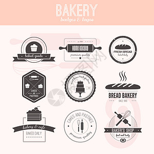 面包测算器收藏店铺产品横幅插图商品擀面杖标签装饰品蛋糕图片