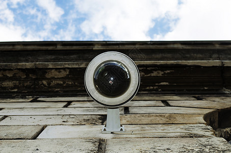高科技圆顶型相机街道监控隐私手表电视高架技术控制视频预防图片