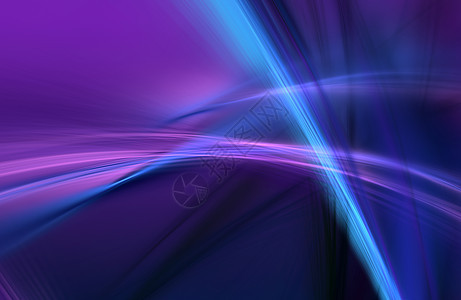 蓝背景摘要曲线波浪状海浪白色插图紫色波浪漩涡运动液体图片