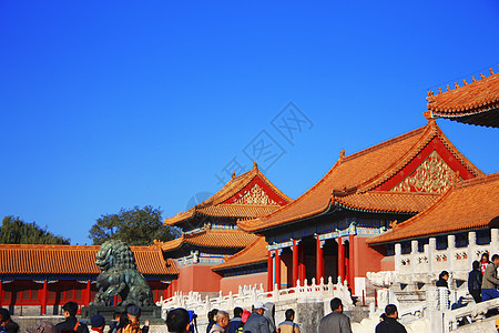 中国北京紫禁城寺庙 中国北京宗教旅行世界历史建筑学天空博物馆文化地标遗产图片