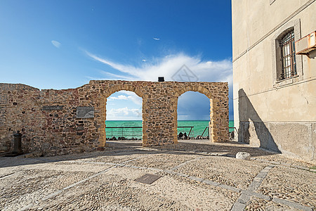 Cefalu 西西里拱门的建筑图片