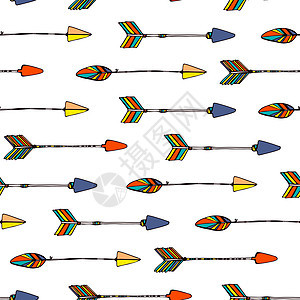 族裔模式文化部落民族装饰品图案涂鸦织物民间箭头纺织品图片