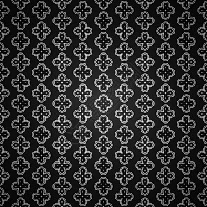 矢量抽象模式黑色圆形墙纸装饰品灰色钻石白色背景图片