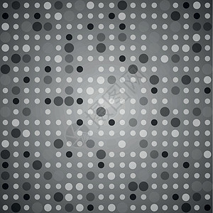 矢量抽象背景黑色圆圈色调圆形坡度白色灰色背景图片
