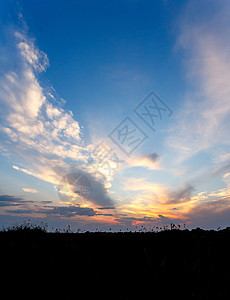 非洲日落 天上云彩旅行风景荒野旅游大草原野生动物公园太阳橙子天空图片