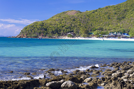 高连海浪天空天气文化海滩勘探享受阳光友谊风景图片