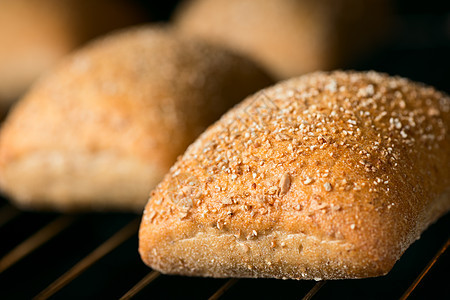 Oven 面包面包选择性重点图片