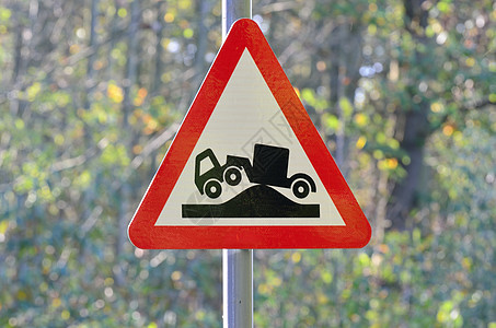 警告信号卡车图片