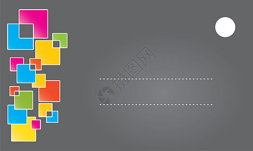 符号背景 多彩方形卡片商业印刷名片马赛克项目按钮盒子创造力背景图片