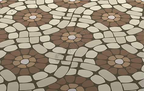 地板 石头背景图案的柱形马赛克岩层玻璃制品艺术建筑学装饰水池地面墙纸棕色大理石图片