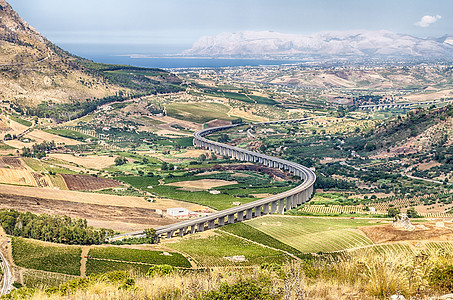 S-Curve公路过桥 西西里图片
