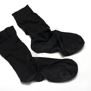 黑袜衣服男人丝袜白色服装短袜男性袜子纺织品羊毛背景图片