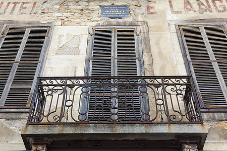 法国勃根迪 C tedOr的Dijon建筑历史建筑学晴天历史性房子旅游旅行阳台图片