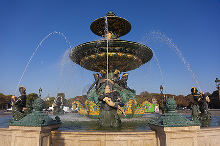 不老泉 和谐广场 巴黎 法兰西岛 弗拉场景雕塑喷泉正方形建筑学建筑飞机风景旅行纪念碑图片