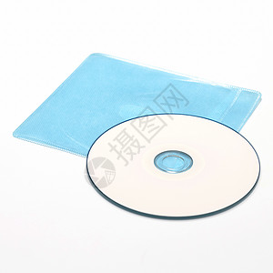 蓝色塑料Dvd案件白色包装闲暇磁盘数据贮存音乐电影光盘电脑图片