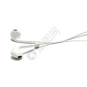 耳听器耳机扬声器电缆音乐金属电话白色立体声音乐播放器耳塞图片