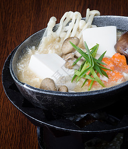 日美菜 背景豆腐油炸烹饪美食棕色白色沙拉大豆食物饮食盘子图片