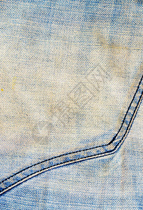 旧牛仔裤细节蓝色裤子衣服织物图片