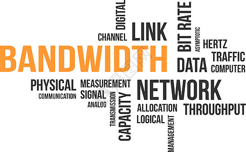 云  带宽标签数据网络容量吞吐量电脑测量信号交通渠道图片