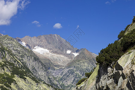 山天空天气草地公园旅行场景假期高山全景冒险图片