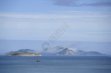 Cies 岛屿旅游地标蓝色海岸风景场景天空旅行海洋群岛图片