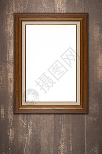 旧图片框绘画艺术摄影照片古董木头房间镜子乡村框架背景图片